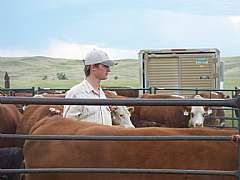 Jordan will finish college Dec. 2011 at NDSU majoring in Construction Engineering. He still helps out on the ranch whenever he can!!