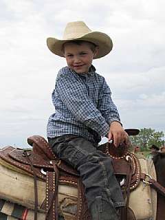 'Cow Kids' start young---right Owen?